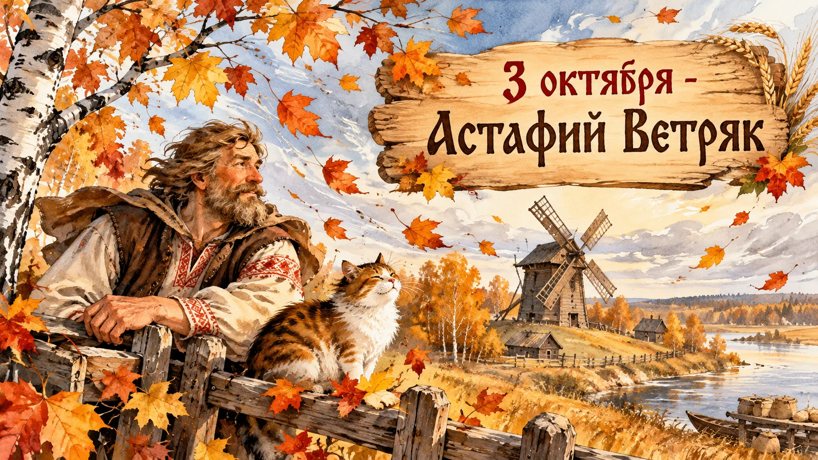 🌬️ 3 октября – Астафий Ветряк