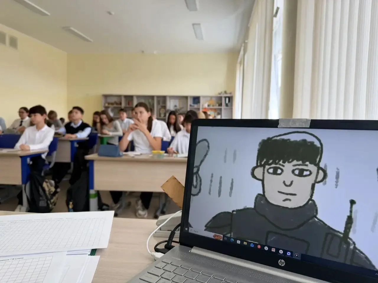 Час памяти «Прерванный урок»: помним и чтим 🕯️