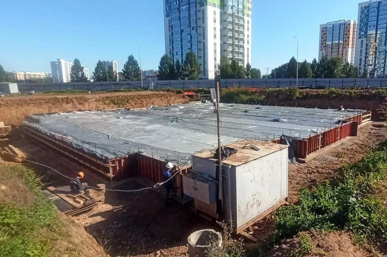 🏗 Техническая готовность строящихся в 78-м микрорайоне Набережных Челнов соципотечных ...