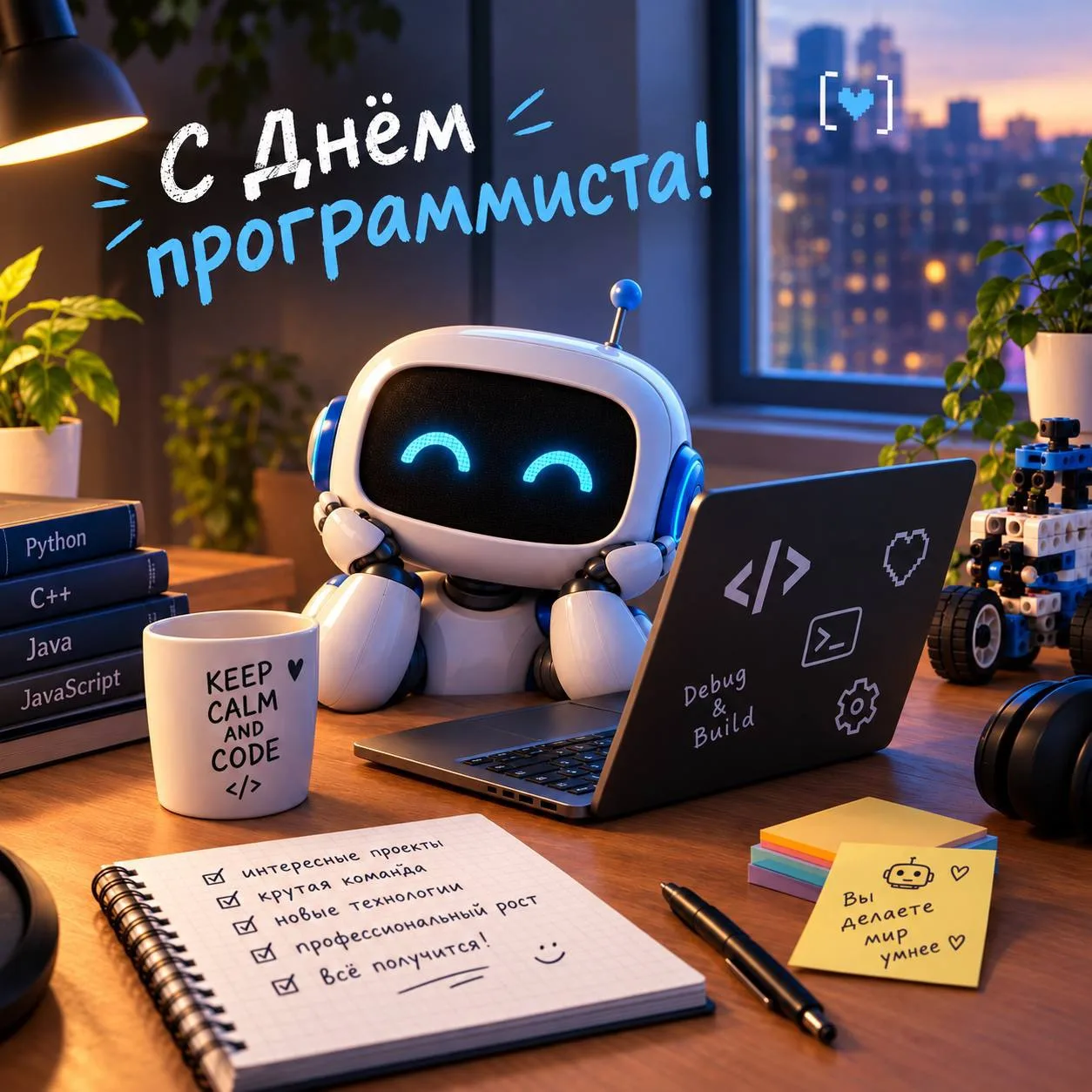 С Днём программиста!⌨️