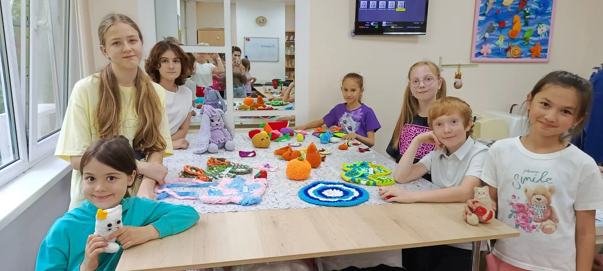 🧶  В творческом объединении «Волшебный крючок» прошло настоящее семейное приключение —...