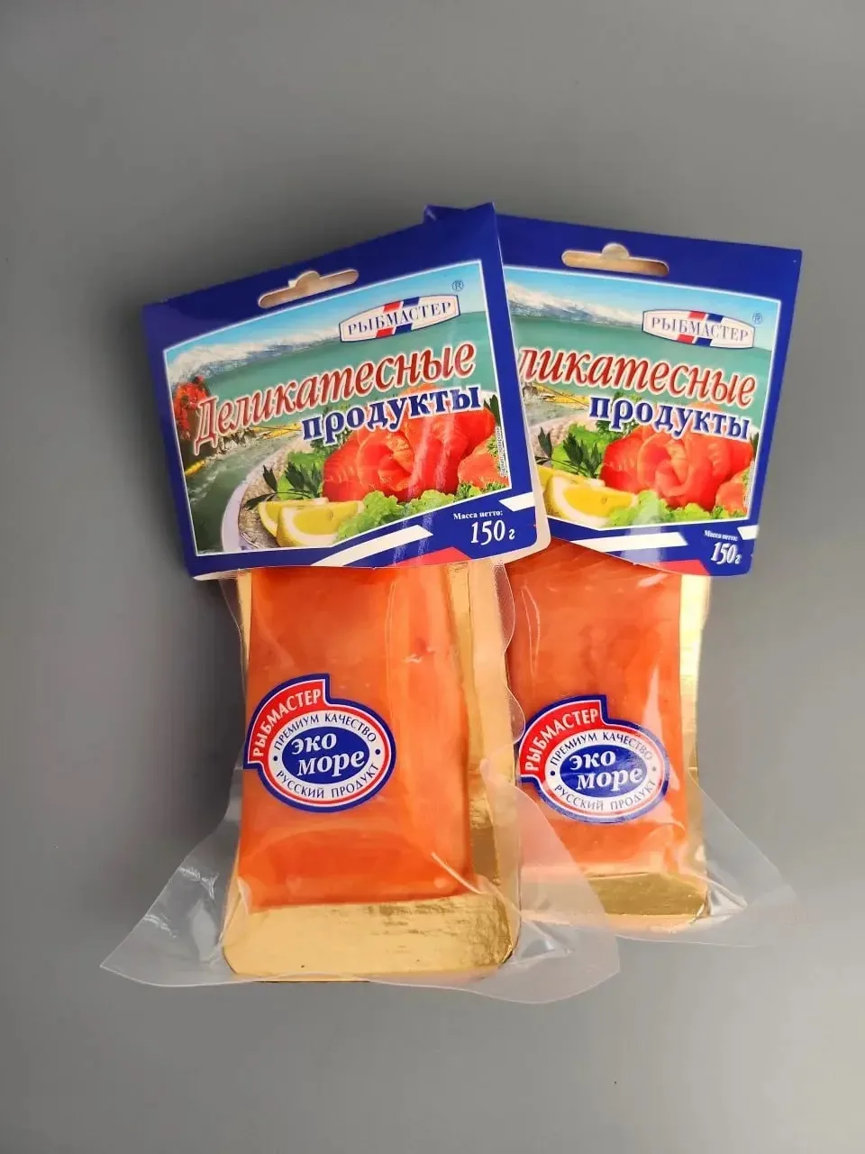 Кета дальневосточная филе-кусок слабосоленая 150г.