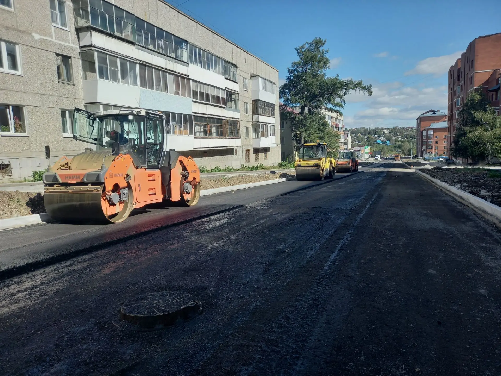 Продолжаем капитальный ремонт ул.Октябрьская.