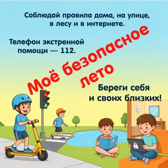 МОЁ БЕЗОПАСНОЕ ЛЕТО