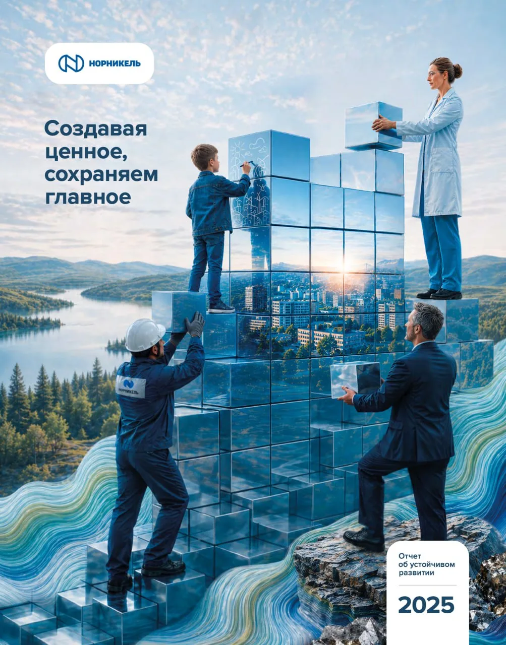 «Норникель» отчитался за 2025 год: треть всей выручки ушла на развитие городов и экологию

Компания 