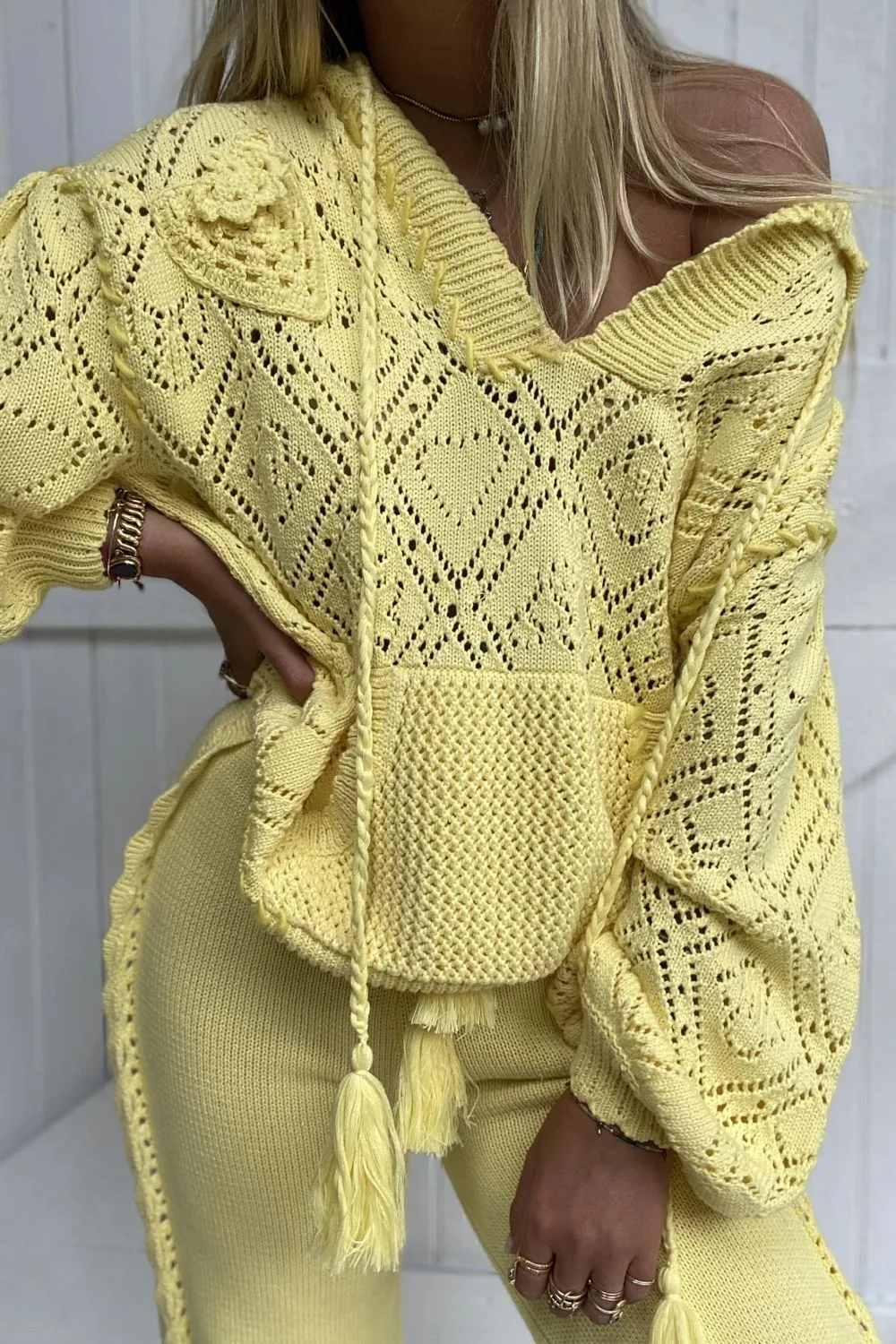 Стильные  трикотажные штучки в трендовом оттенке " сливочное масло" 💛💛💛