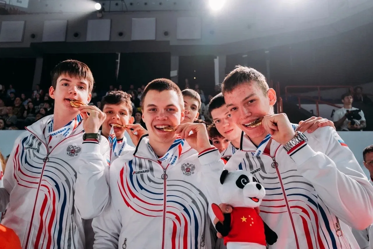 🏆 Сборная России — победители Российско‑Китайских Молодёжных игр!