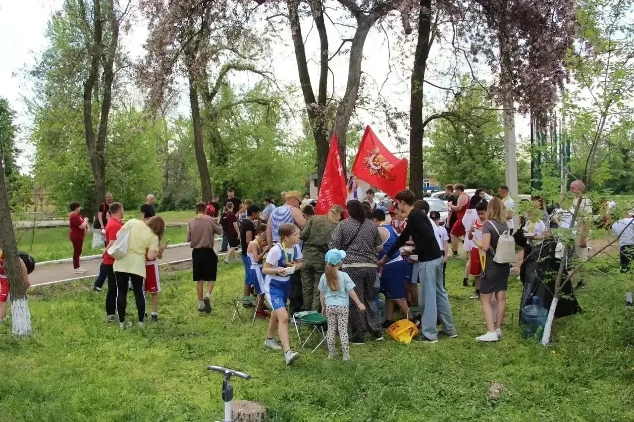 ✅ В честь 81-й годовщины Победы в Великой Отечественной войне на территории микрорайона Лиховского с