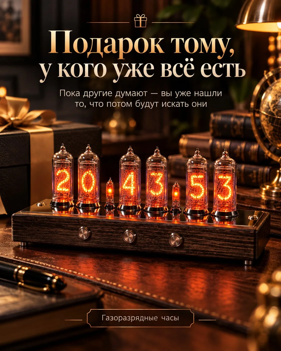 Что подарить человеку, у которого уже всё есть?