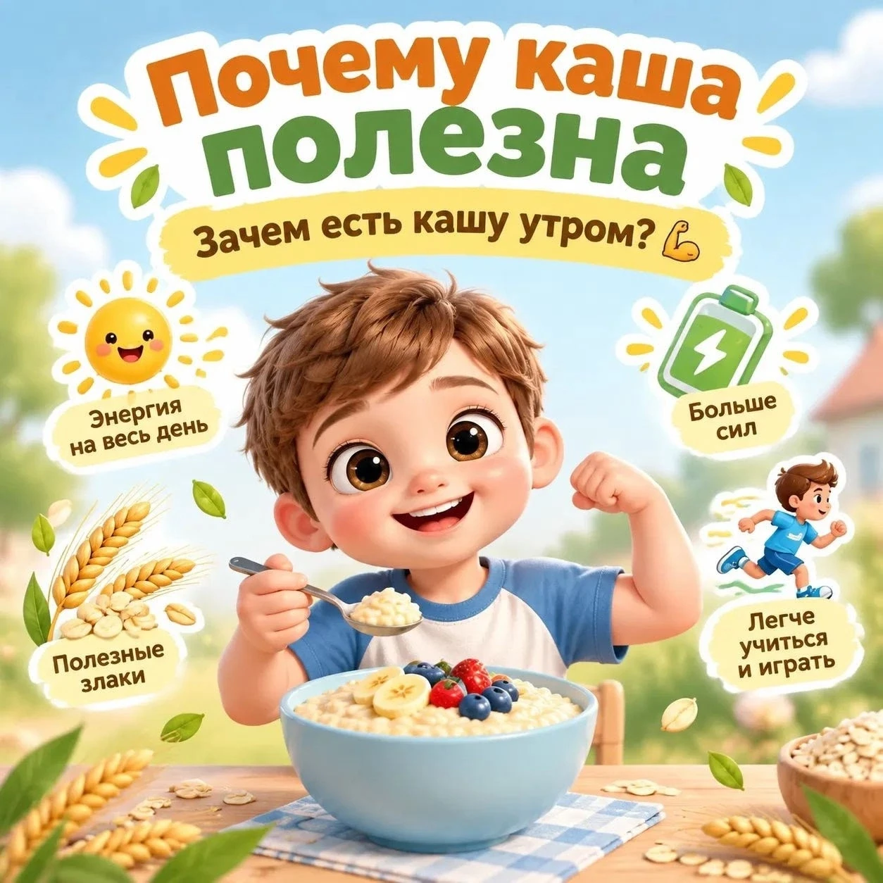 Почему каша полезна?💪
