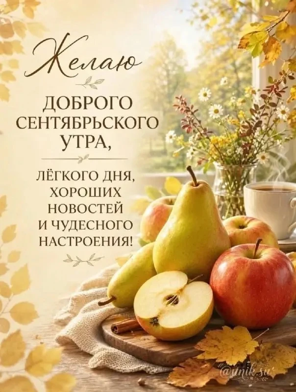 Всем доброе утро!