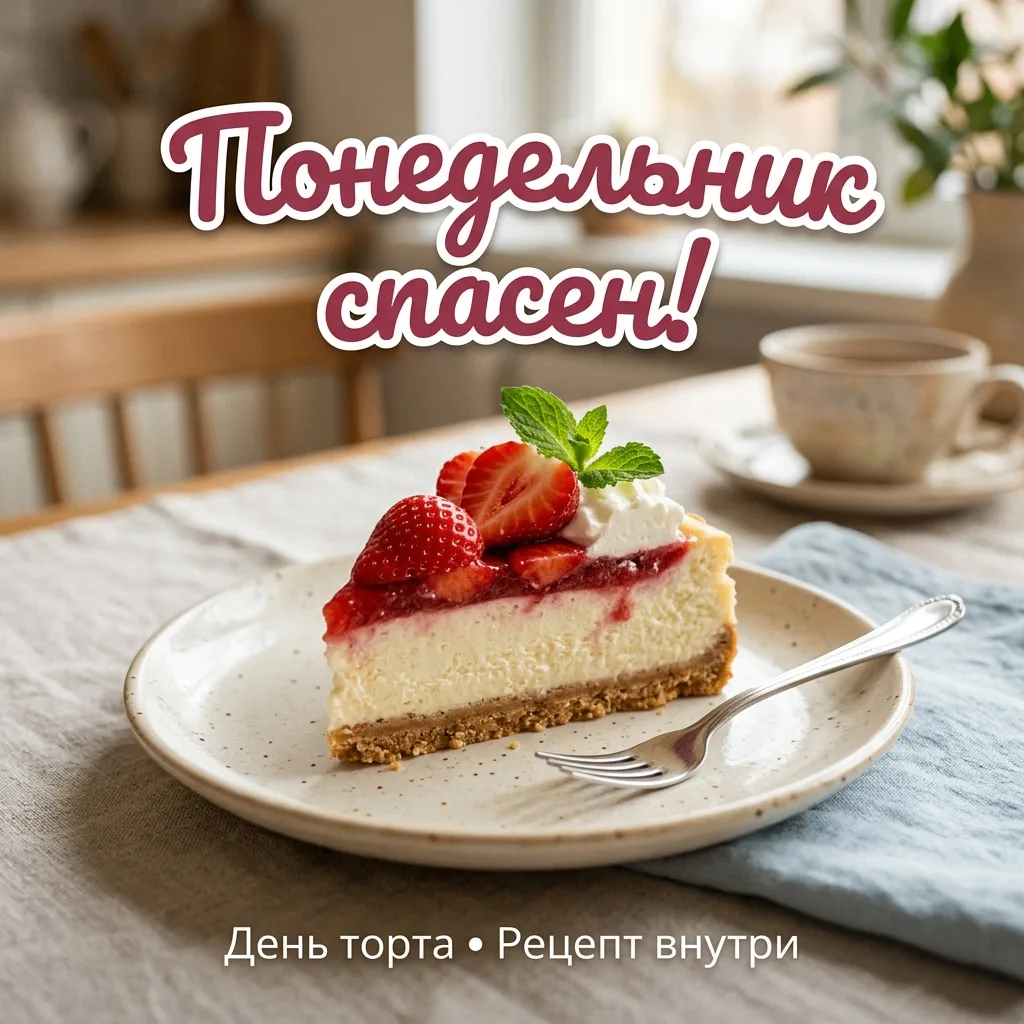 ☀️ Понедельник — день тяжелый? А вот и нет! 

Сегодня, 20 июля, у нас есть официальный повод улыбнут