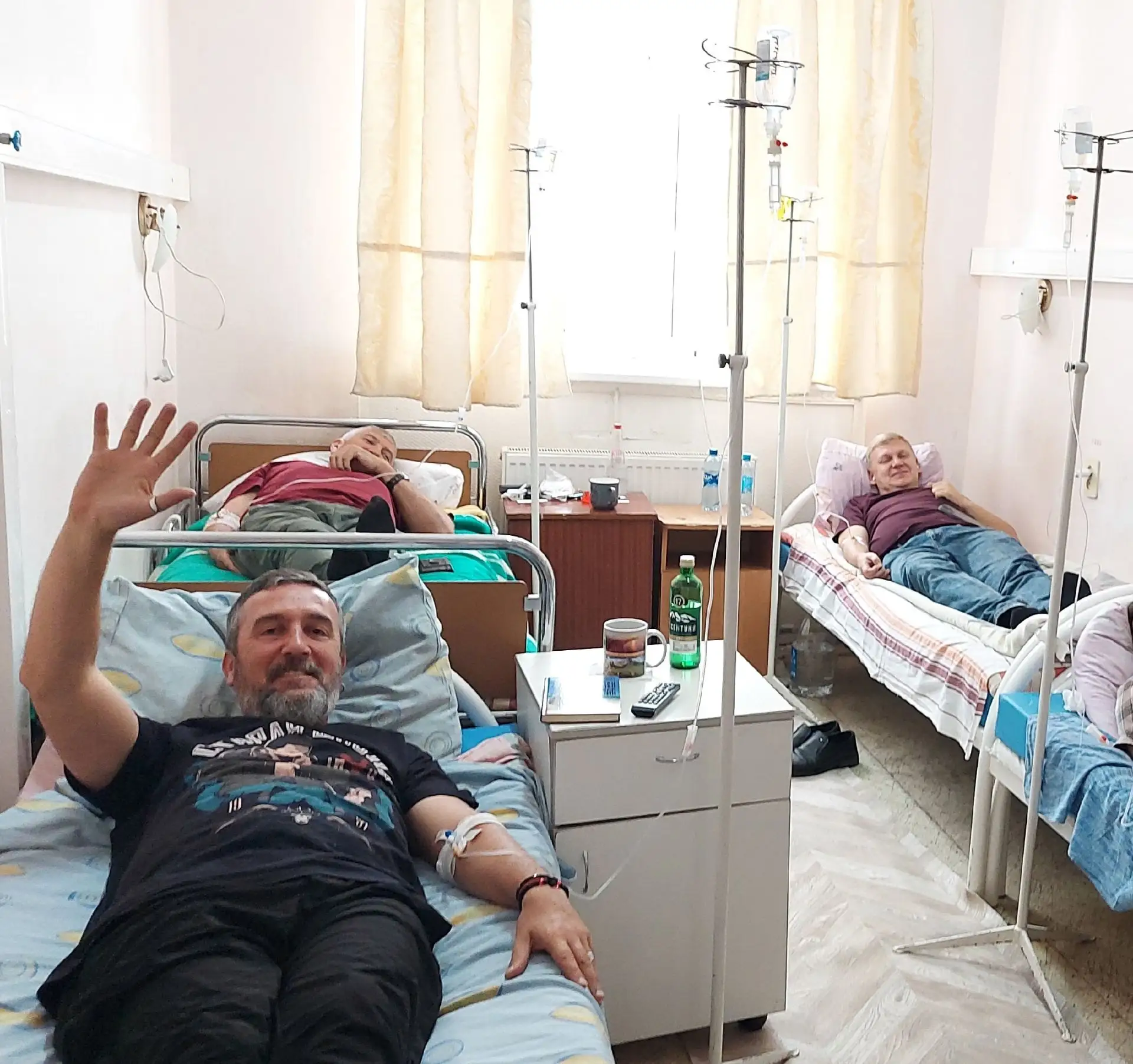 Выписываюсь из больницы.