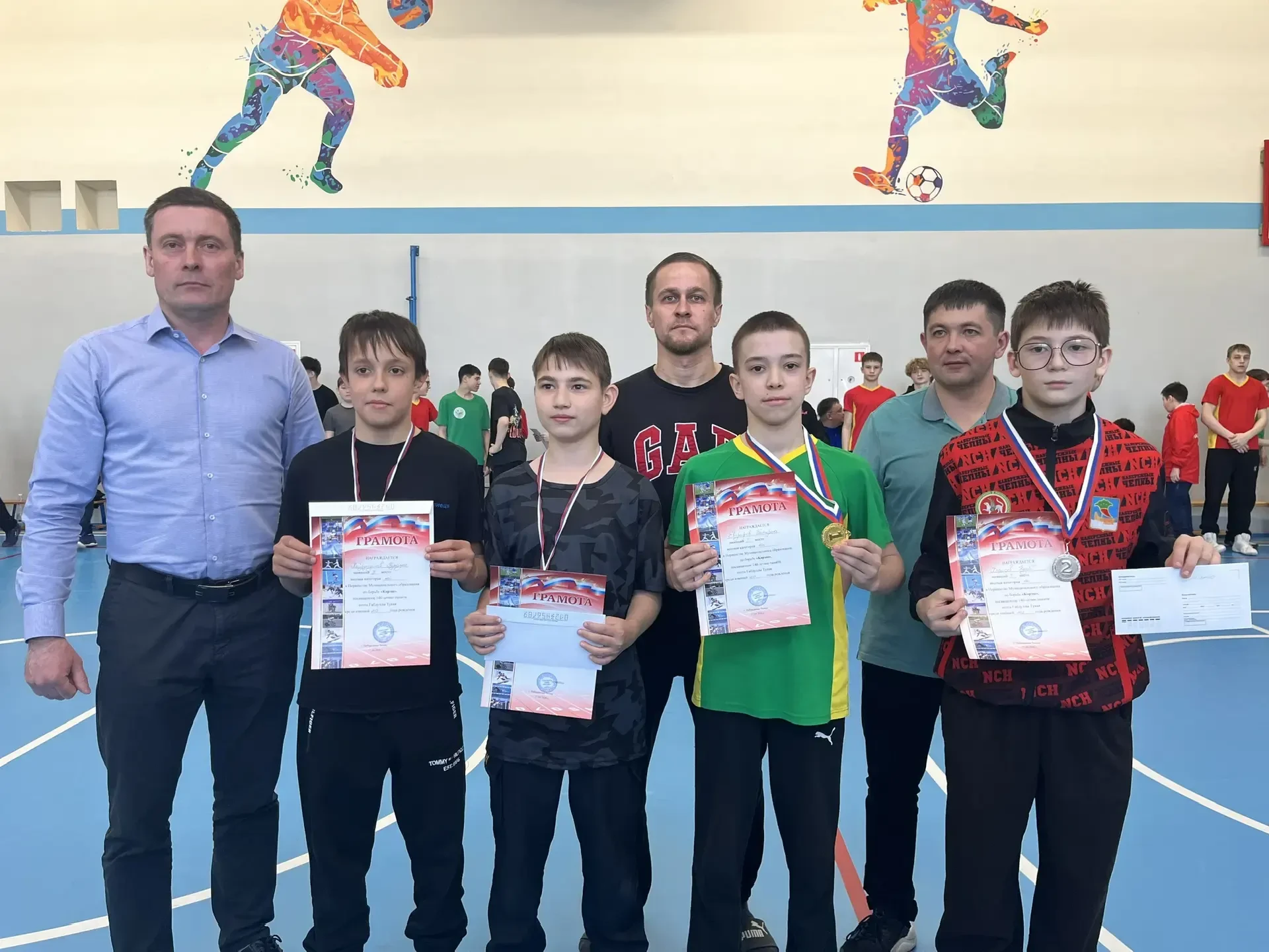 🏆Более 50 юных борцов сразились за победу в турнире памяти Габдуллы Тукая!                         