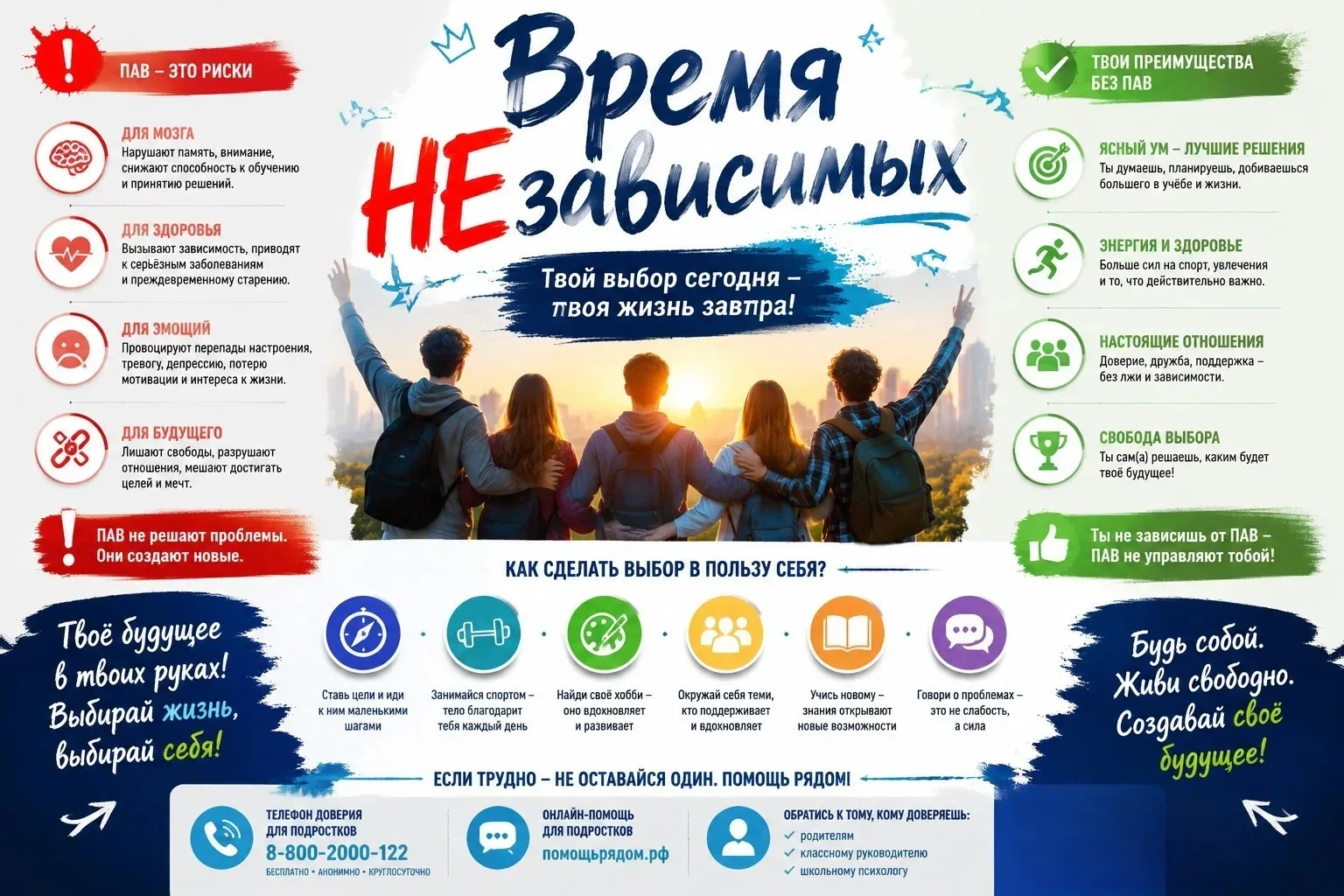 #Время_НЕ_зависимых