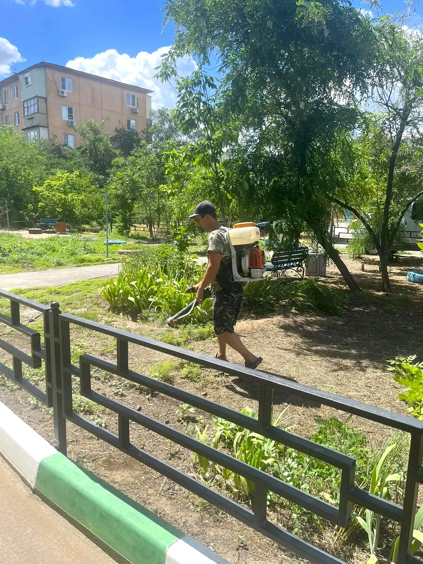 К новости «🛡 Забота о каждом уголке вашего двора! 🌿»