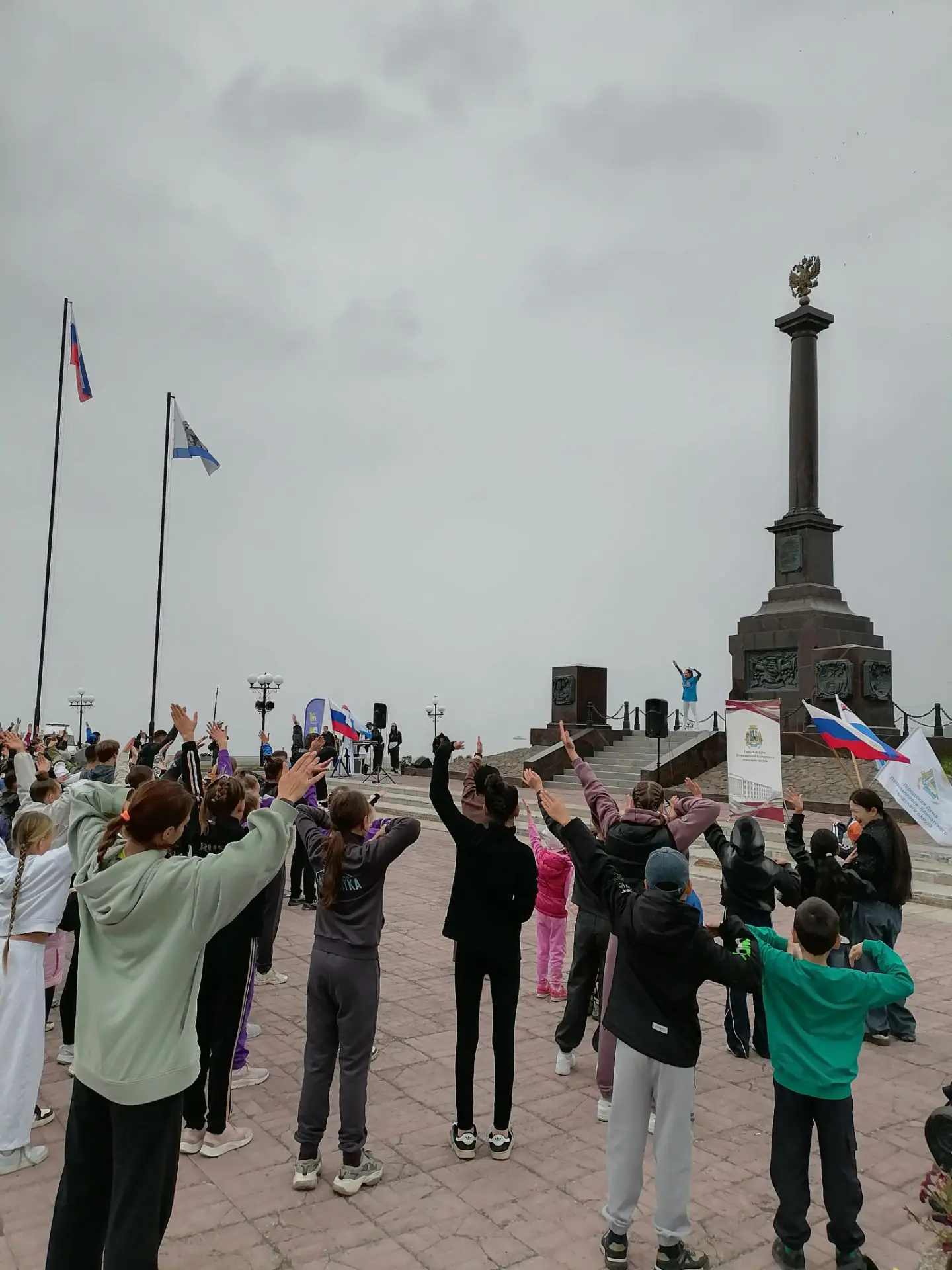 Школа № 27 на «Городской зарядке»!