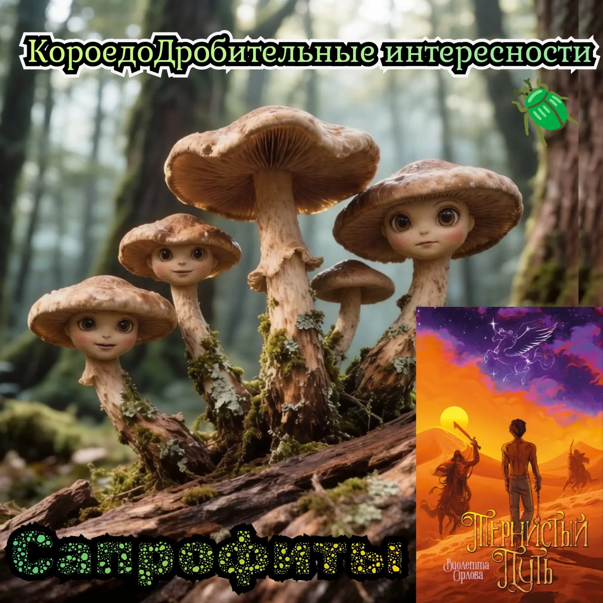 ХОДИШЬ В ЛЕС ЗА ГРИБАМИ? А они ходят за тобой. 🍄

 Всем привет! С вами рубрика 
«КороедоДробительны