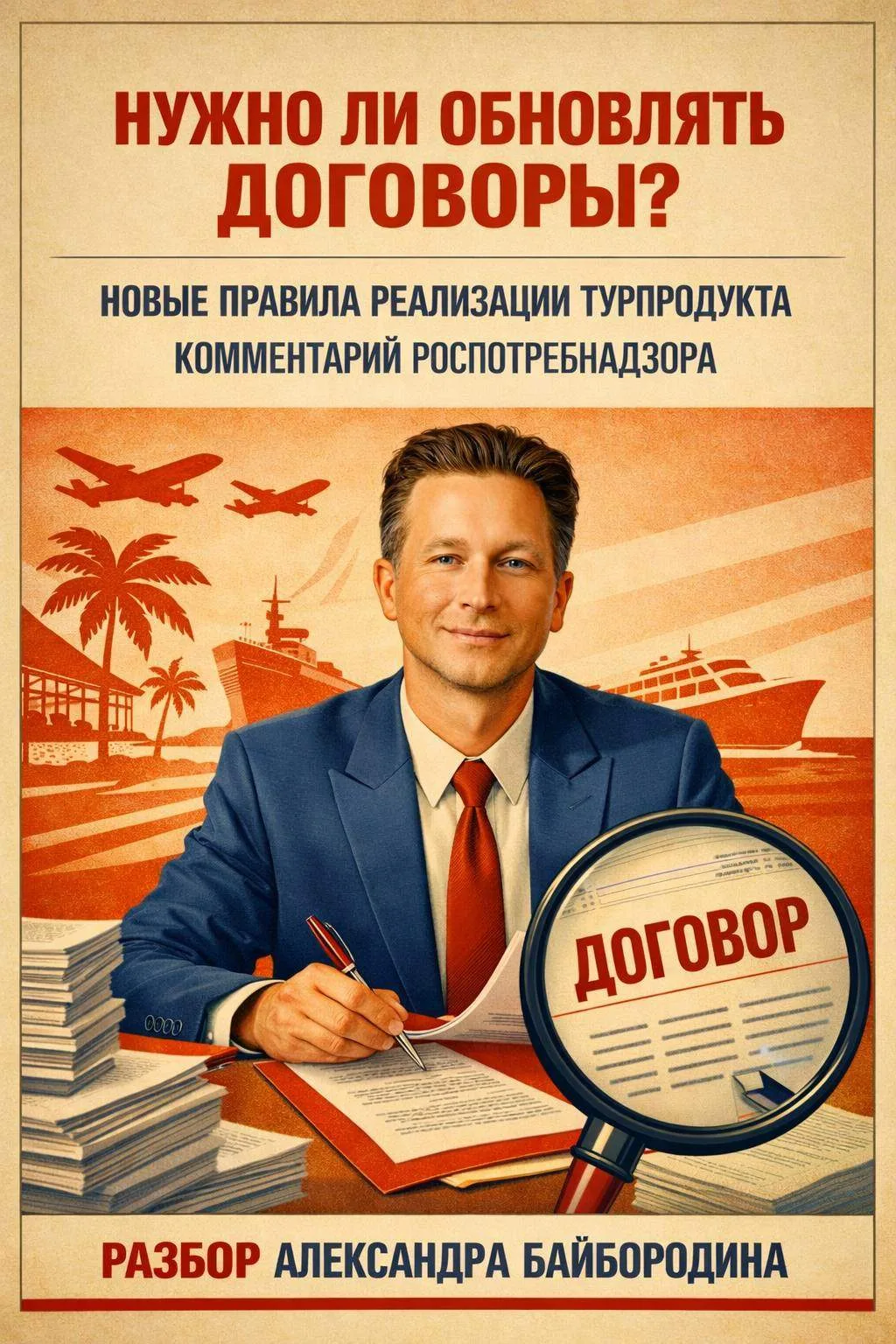 Нужно ли обновлять договоры? Новые правила реализации туристского продукта официально прокомментиров