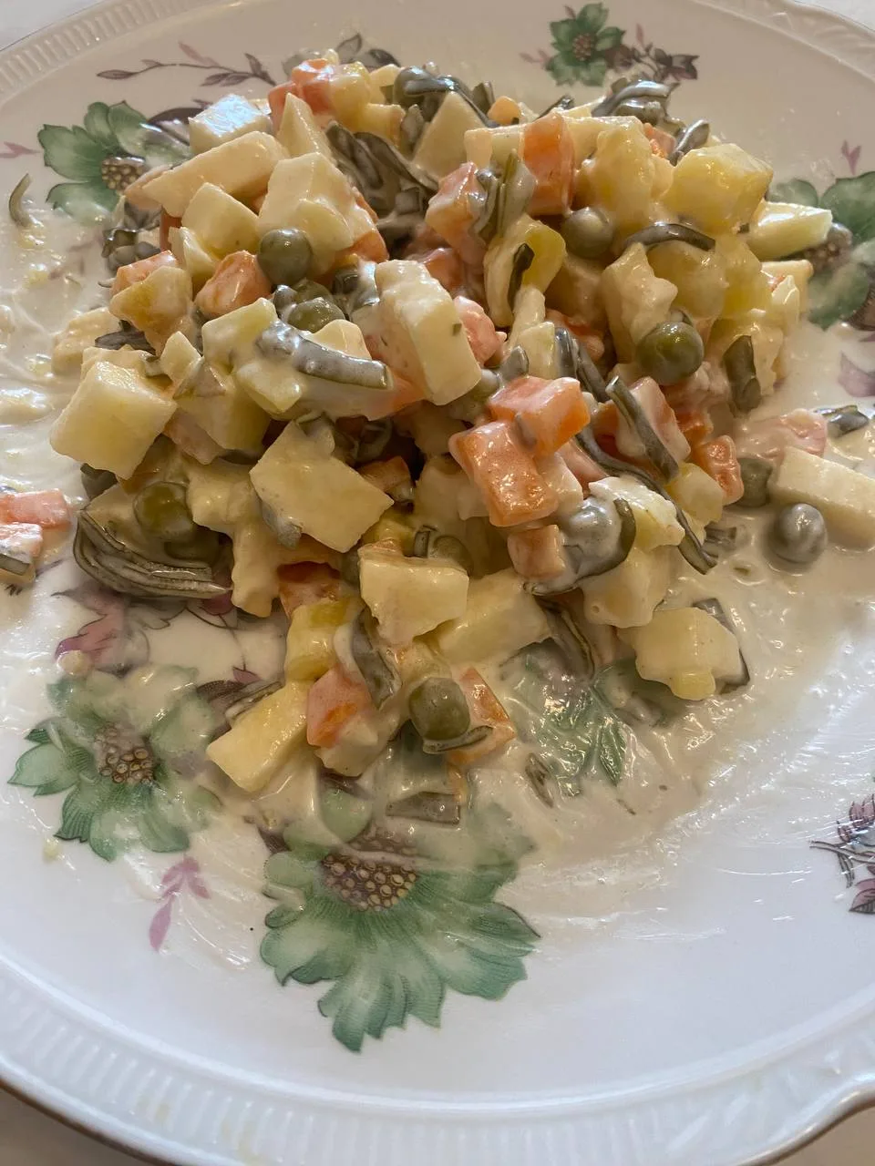 САЛАТ С МОРСКОЙ КАПУСТОЙ
