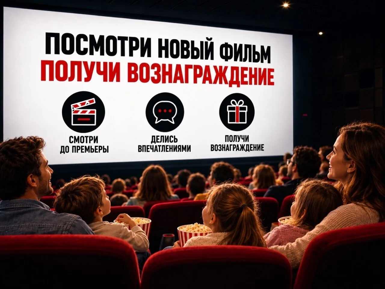 Приглашаем на оплачиваемый предпремьерный показ нового анимационного фильма(мультика)🎬