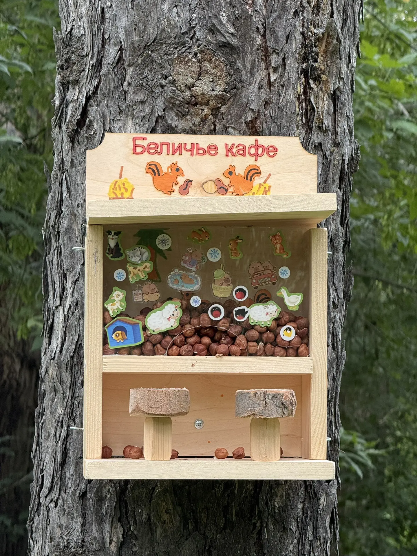 Новое место и такая вот милота в парке имени XXII Партсъезда.