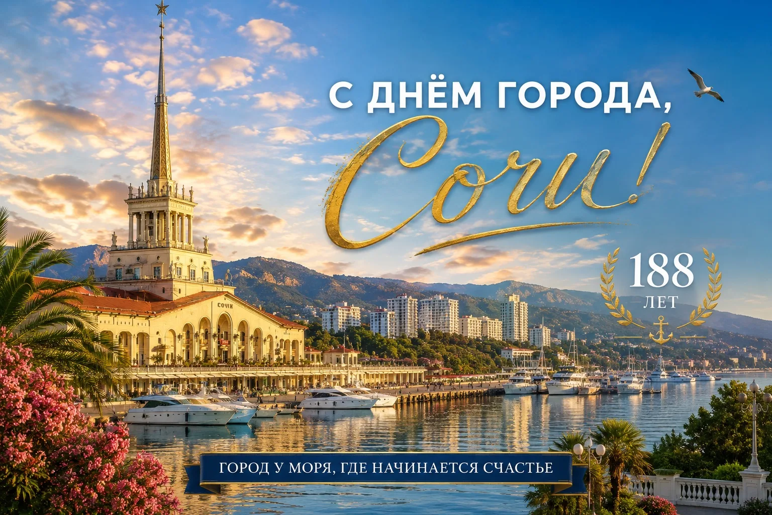 Сочи — это не просто город у моря. Это место, где встречаются горы и волны, где солнце ...