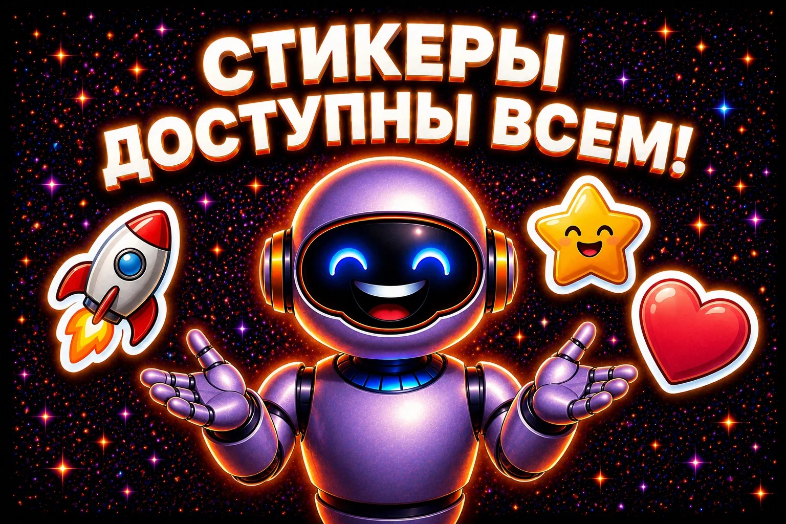 ✨ Создание стикерпаков теперь доступно в MAX  Стикеры — это уже не просто картинки, а инструмент общ