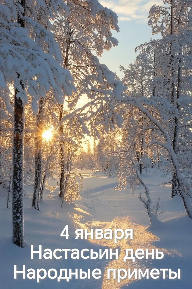 4 января - Настасьин день
