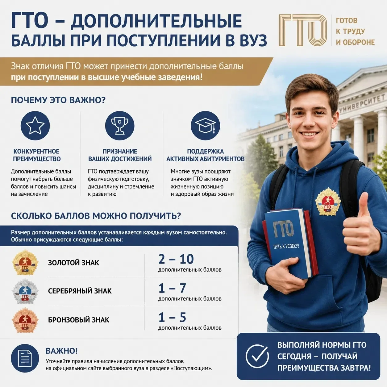 ❗ДОПОЛНИТЕЛЬНЫЕ БАЛЛЫ ПРИ ПОСТУПЛЕНИИ❗