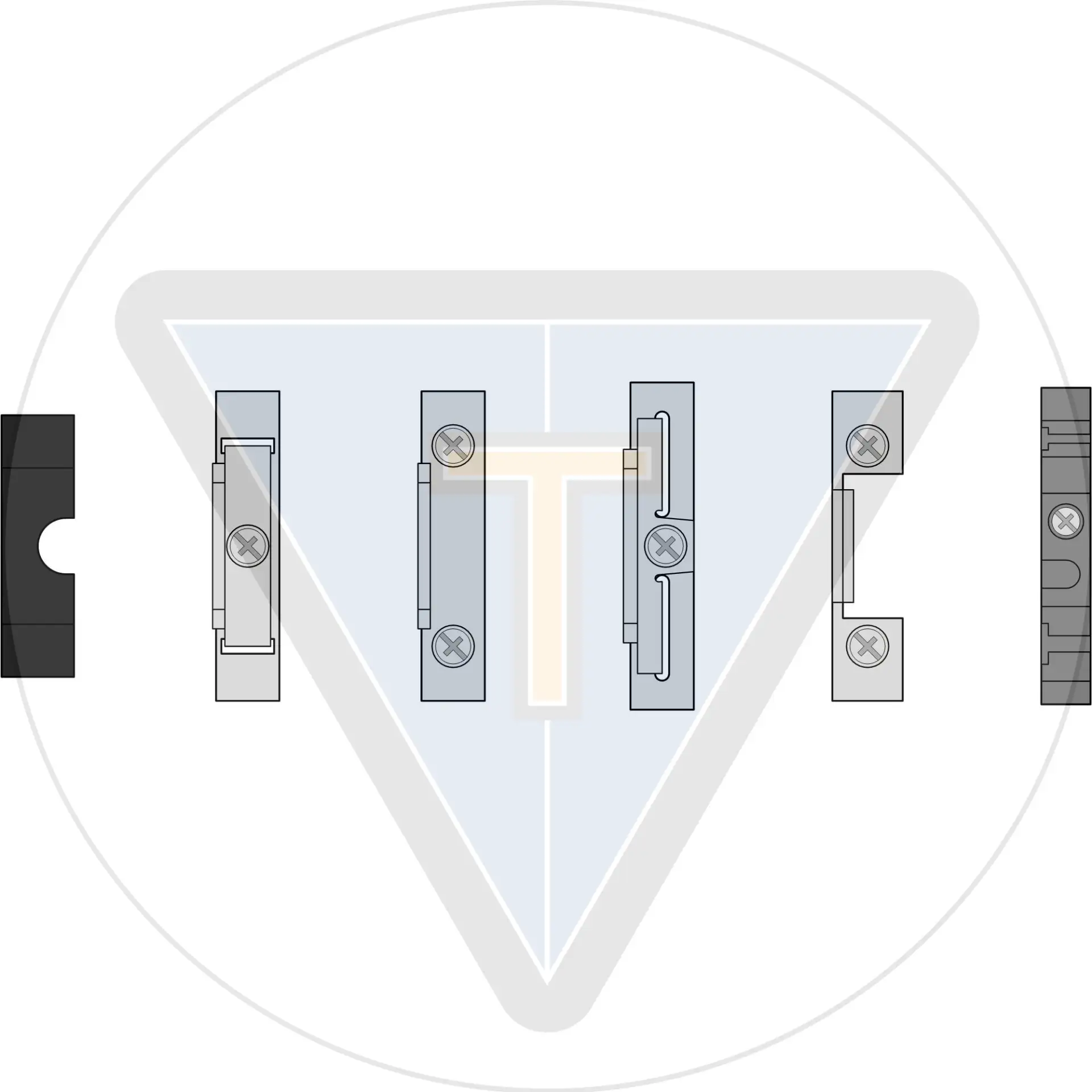 📣Ограничители на DIN-рейку VOLTMARK.***