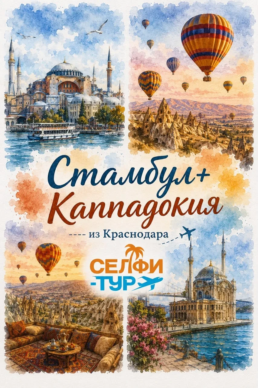 Стамбул и Каппадокия: Путешествие, которое изменит Вашу жизнь.


В стоимость тура входит:
- Междунар