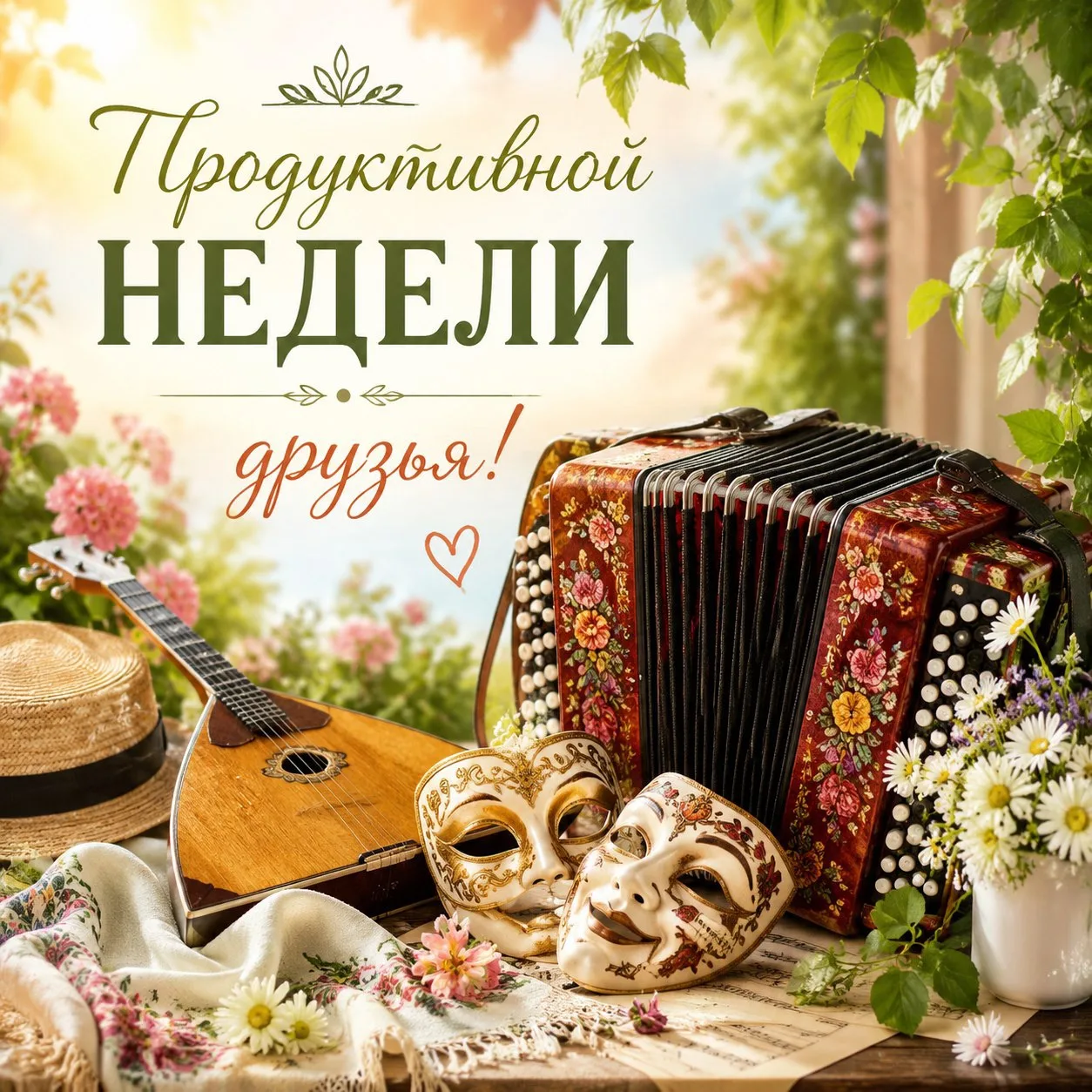 ✨С понедельника начинается многое: проекты, встречи, вдохновение. Желаем лёгкого ритма, ясных задач 
