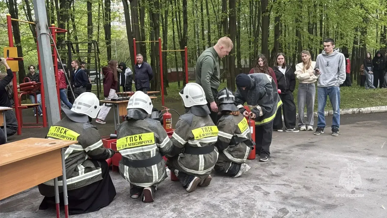 #БудниМЧС   🔘В колледже индустрии гостеприимства и менеджмента № 23 прошли тренировочные пожарно-так