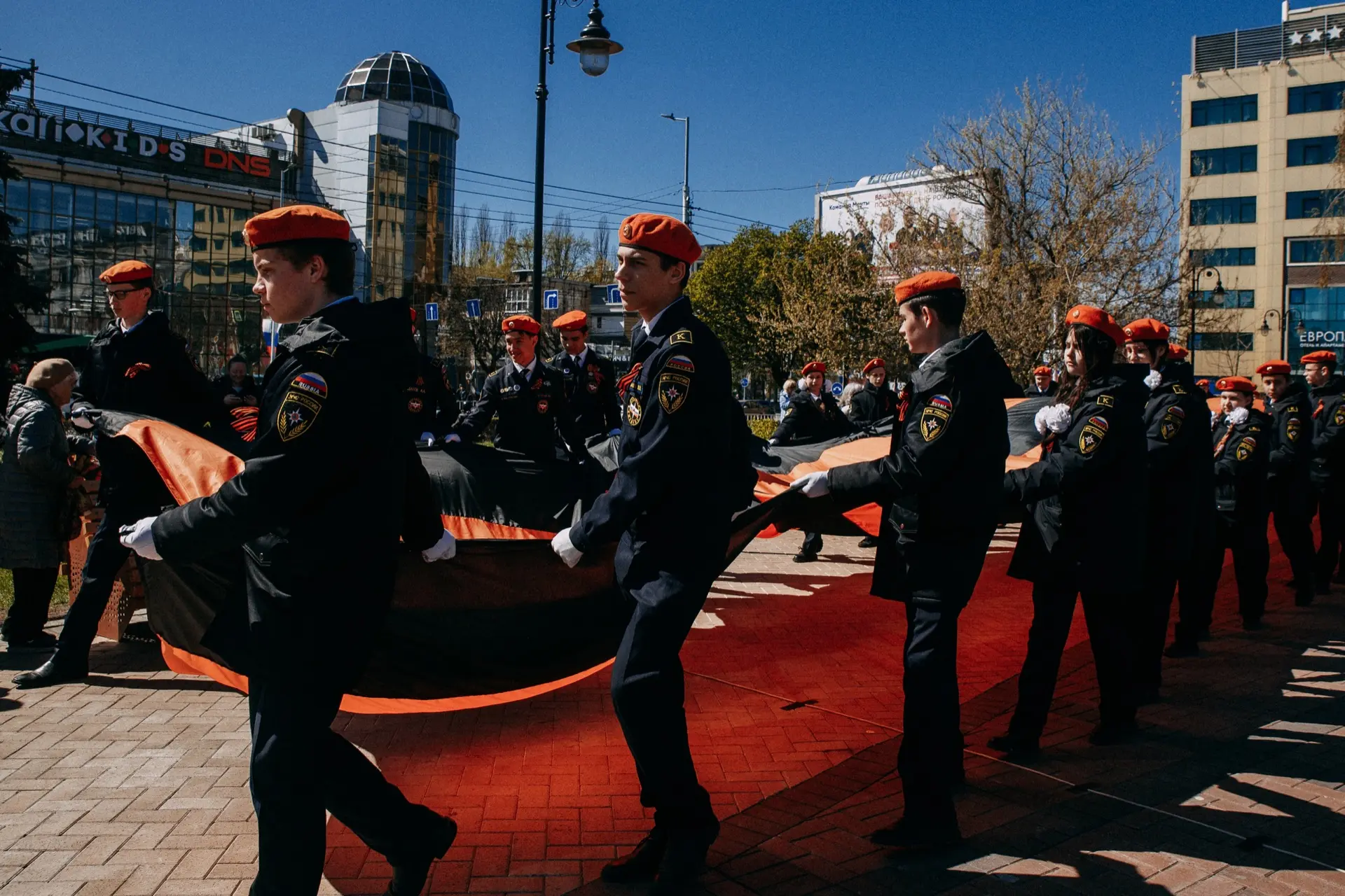 «Георгиевская ленточка»: старт акции 🕊  В Калининграде стартовала международная акция «Георгиевская 