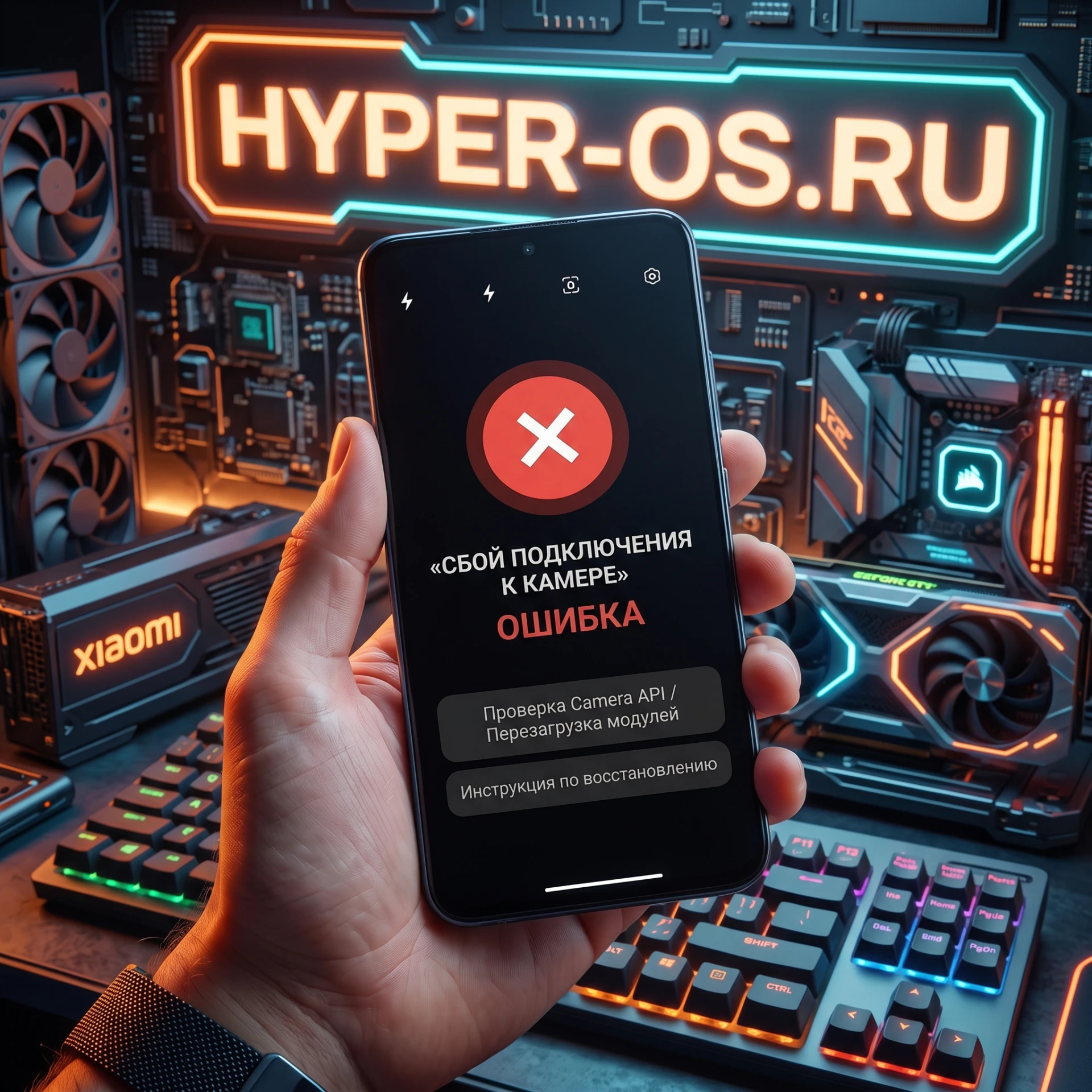 ⚡️ Сбой подключения к камере на Xiaomi, Redmi и Poco – что делать?