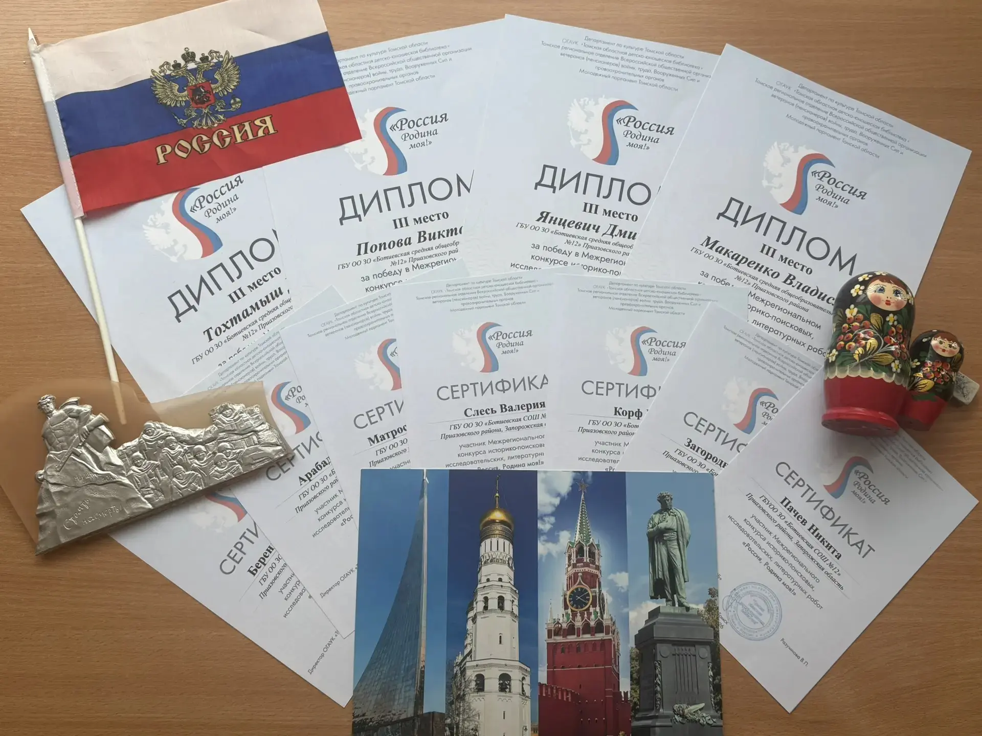 Победа в Межрегиональном конкурсе творческих работ «Россия — Родина моя»!

Обучающиеся нашей школы о