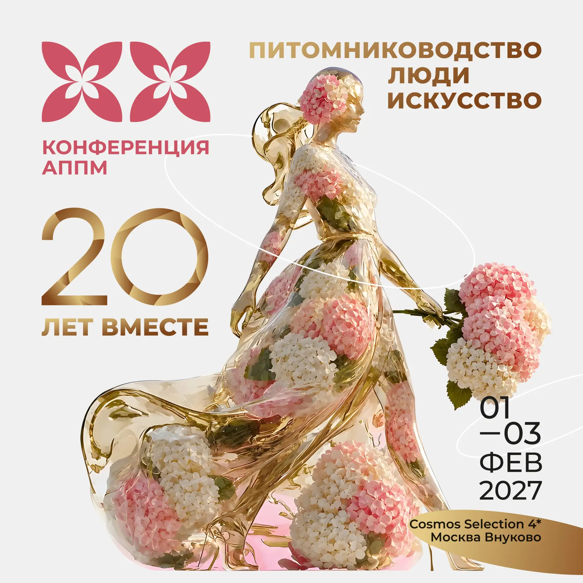 ХХ ЮБИЛЕЙНАЯ КОНФЕРЕНЦИЯ АППМ: 20 ЛЕТ ВМЕСТЕ! 🌸