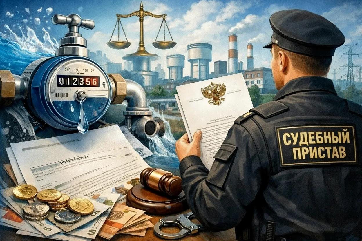 Долги за воду: АО "Каминжиниринг" начало процедуры взыскания
