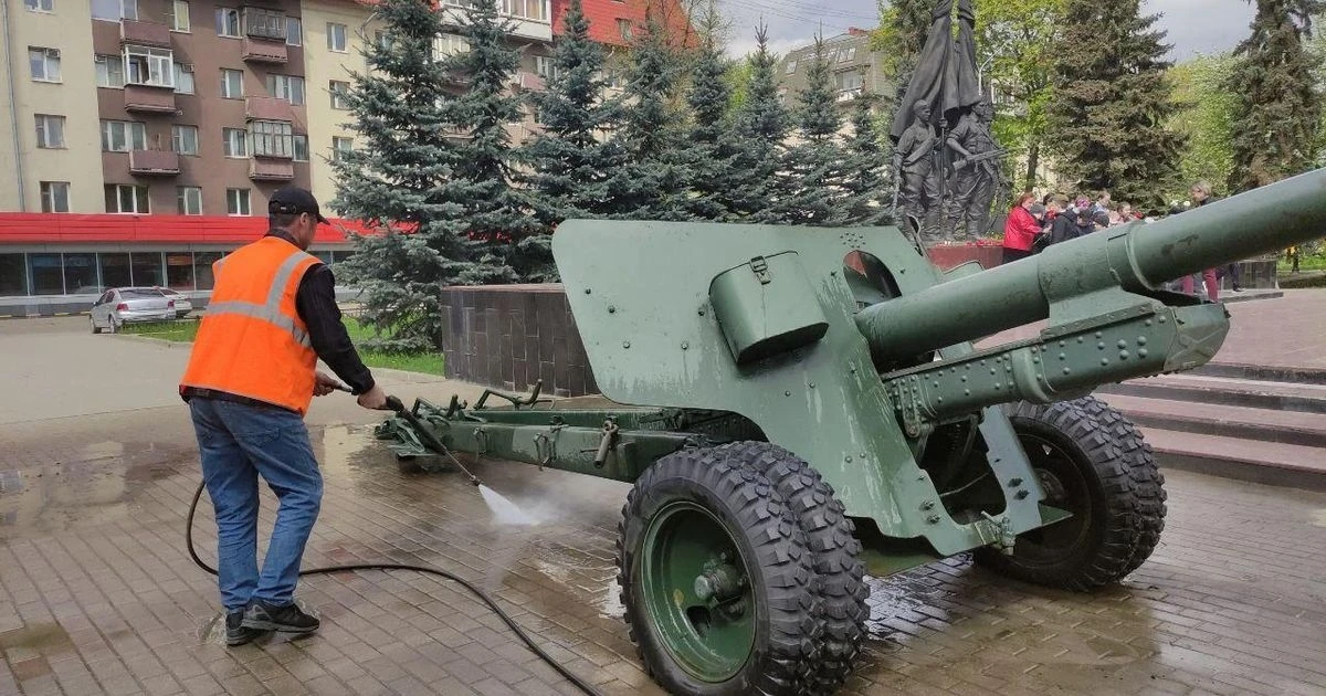 В Лыткарине военную технику с площади у ДК «Мир» перенесут в лесопарк ЛЗОС 🎖️