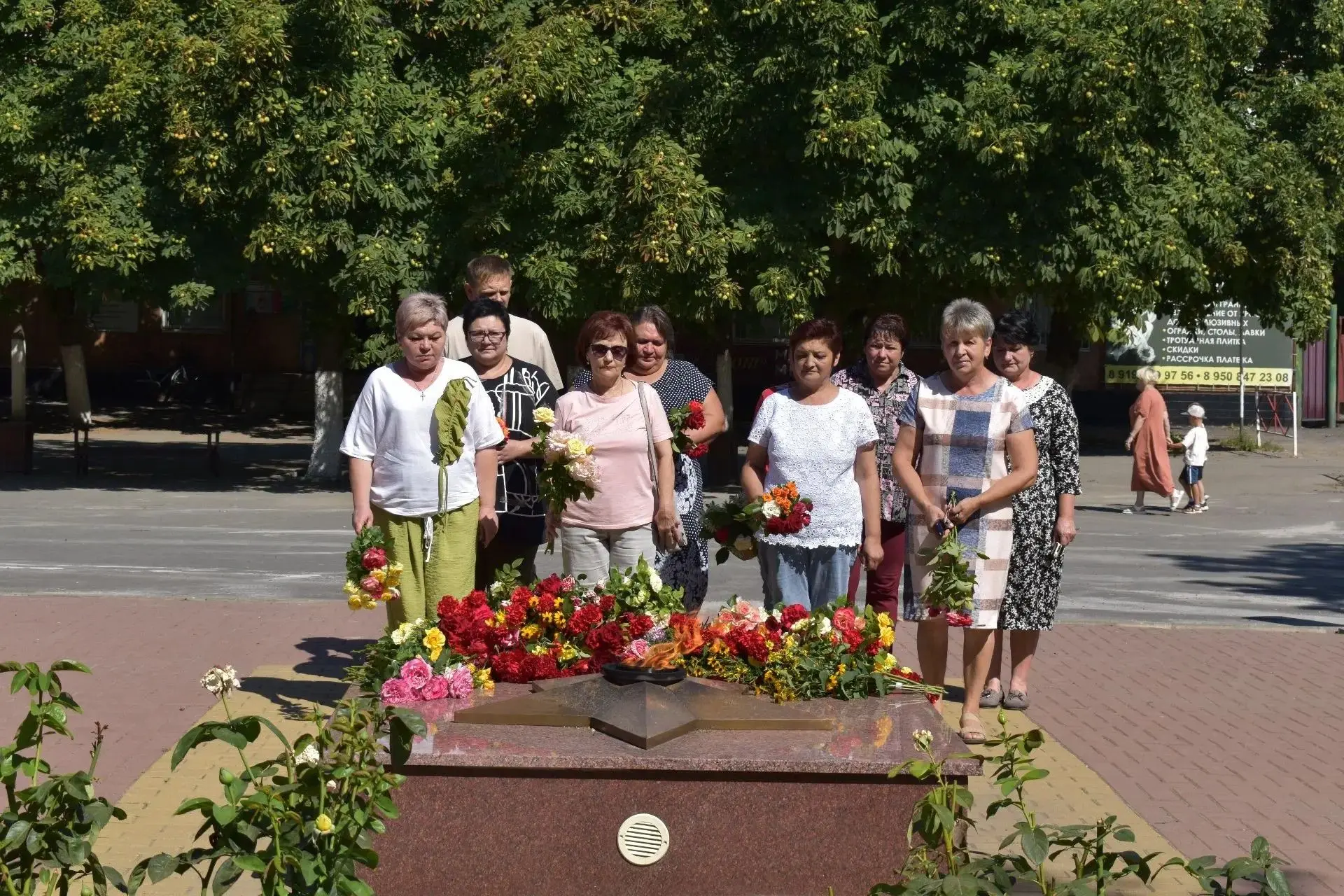 В Куйбышевском районе почтили память освободителей!