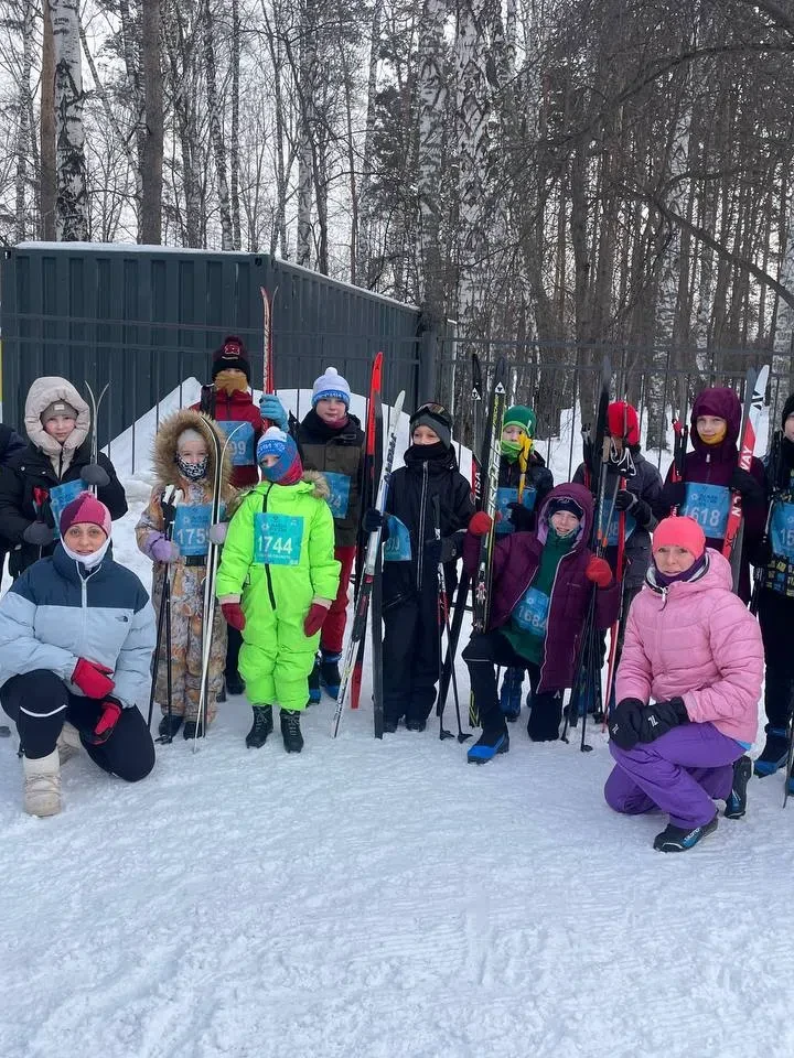 Наши ориентировщики СШ-16 на Всероссийской «Лыжне России 2026»  ⛷️🇷🇺