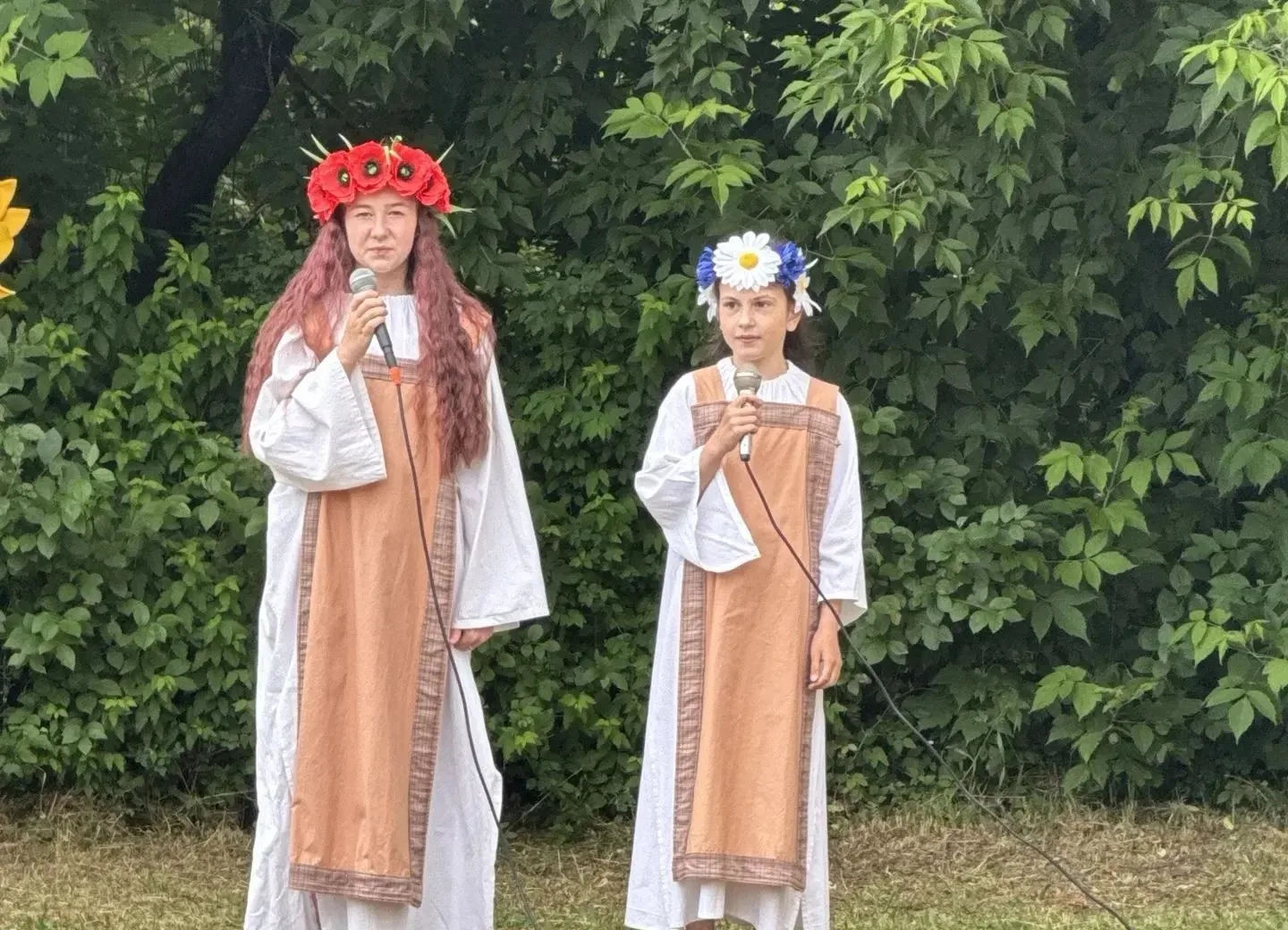 На уличной сцене Петрушинского ДК  состоялась концертная программа.