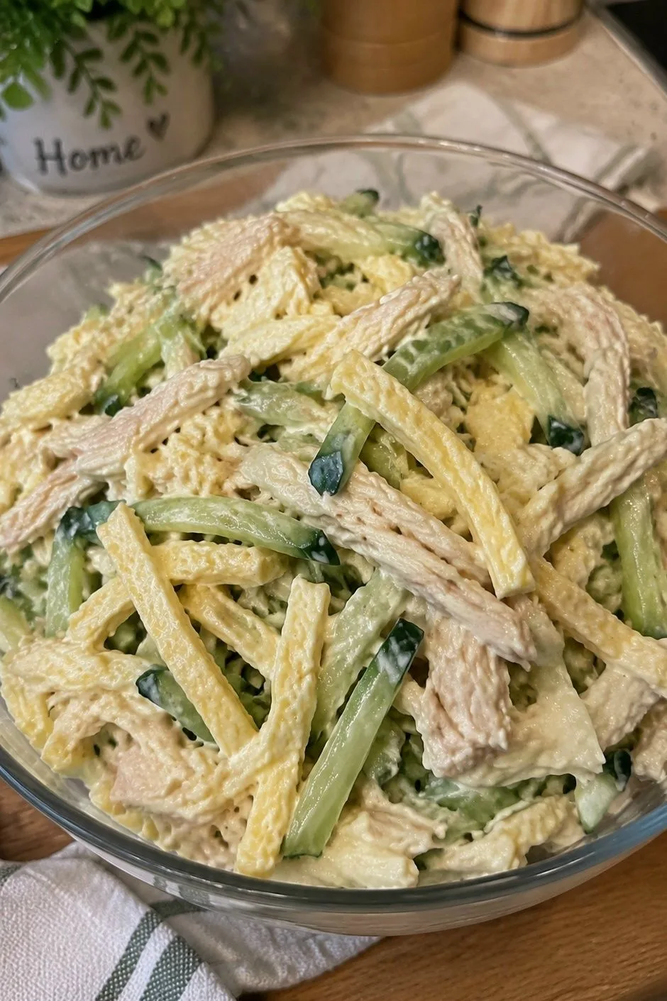 САЛАТ «НОЧНОЙ КАПРИЗ» - ПРОСТОЙ, НЕЖНЫЙ И ОЧЕНЬ ВКУСНЫЙ