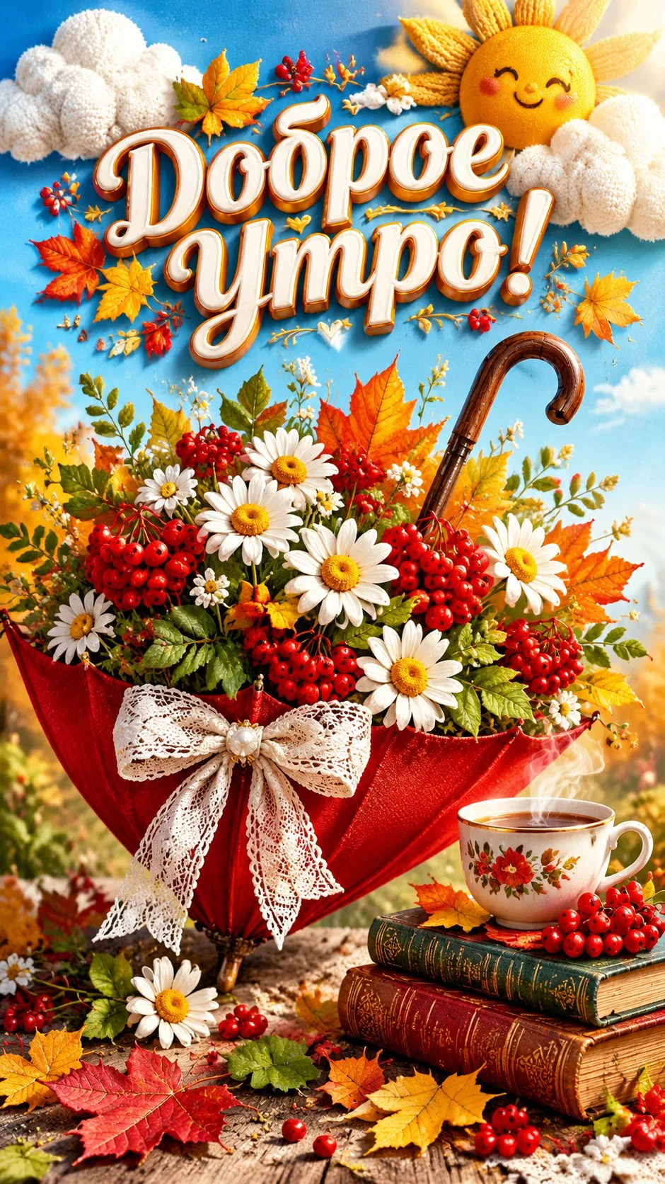 Проснись с улыбкой - утро нежное настало,