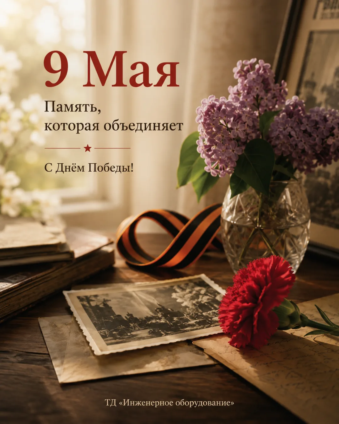 9 Мая — день памяти, уважения и благодарности.