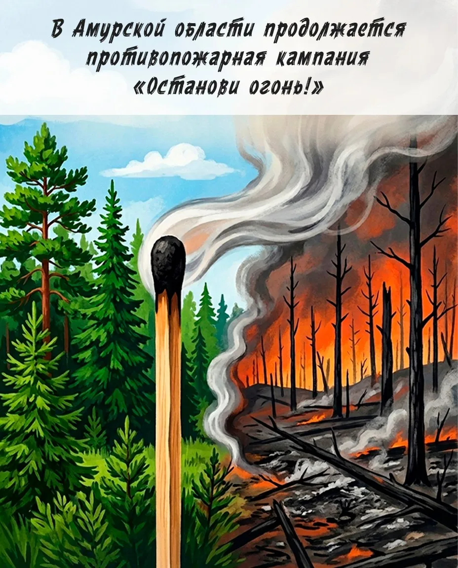 Её главная цель – снизить количество лесных возгораний, возникающих по вине людей.