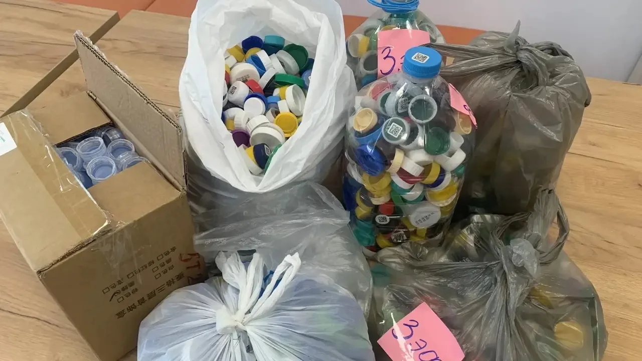 🌍♻️ Крышечку за крышечкой — спасаем планету!  30 марта в нашей гимназии отметили День Земли и дали с