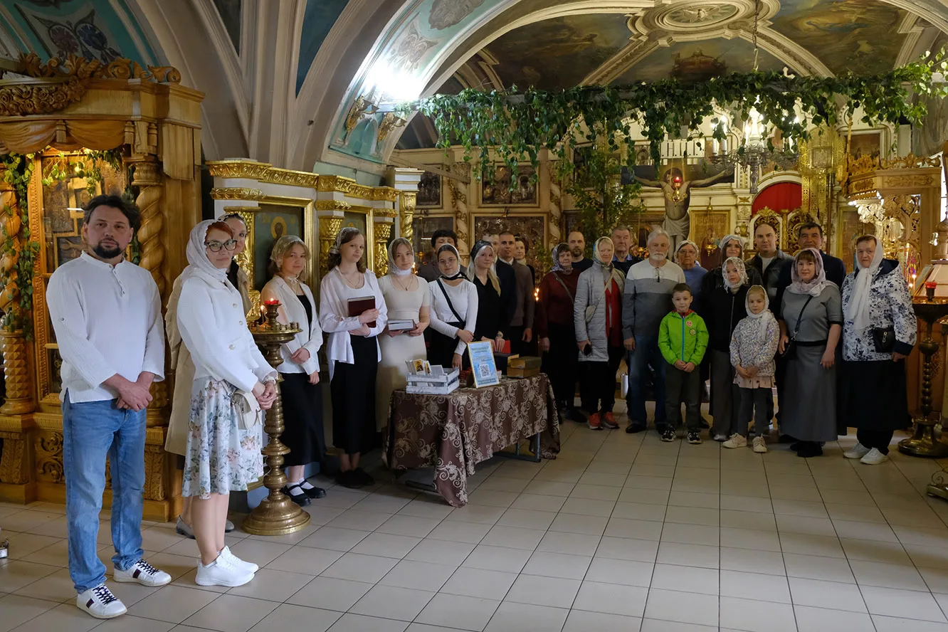 📌В Яковлевско-Благовещенском храме Ярославля в день Святой Троицы прошла экскурсия «Открывая Церков