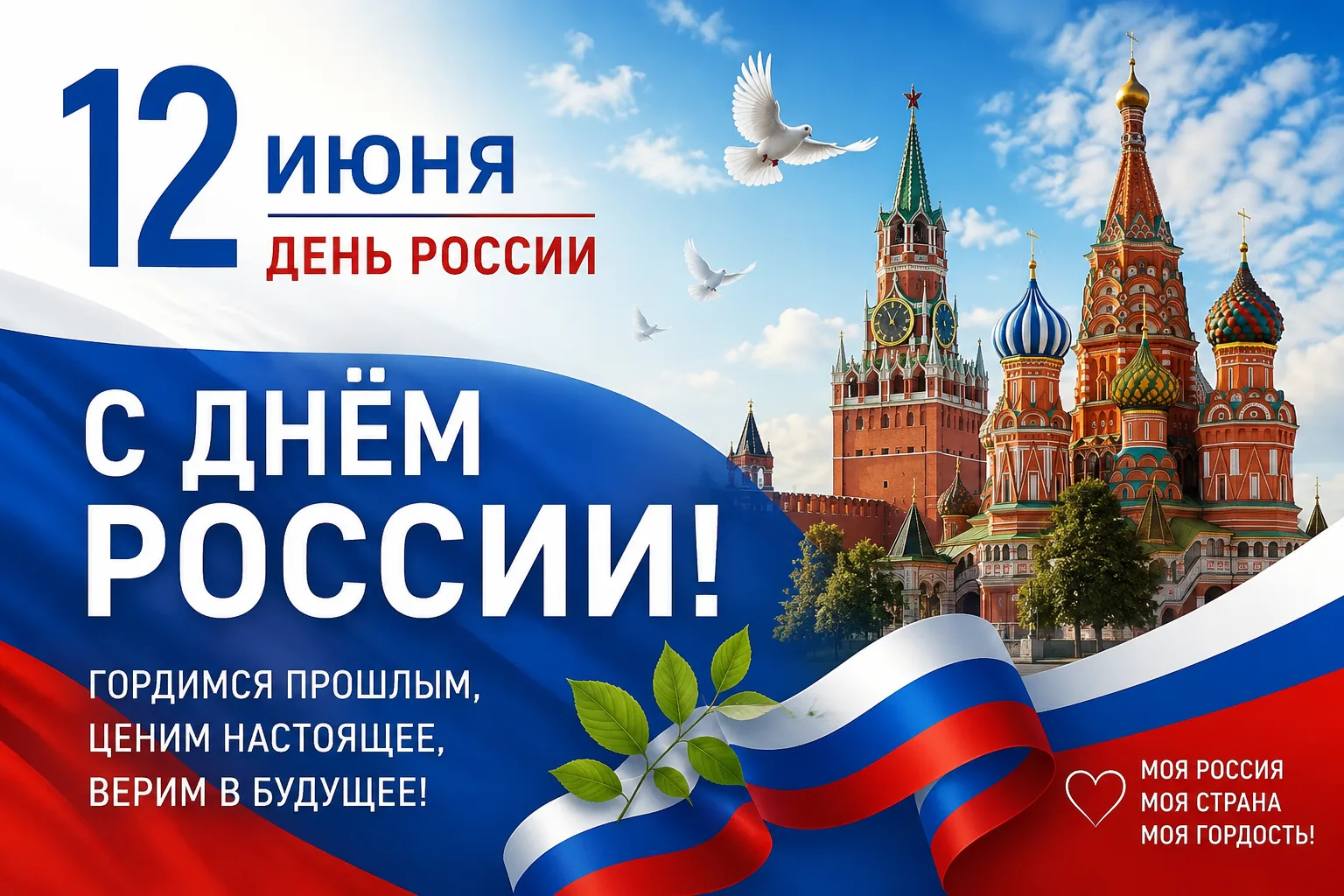 🇷🇺 Уважаемые жители! Поздравляем вас с Днём России!

Этот праздник символизирует единство нашей ст